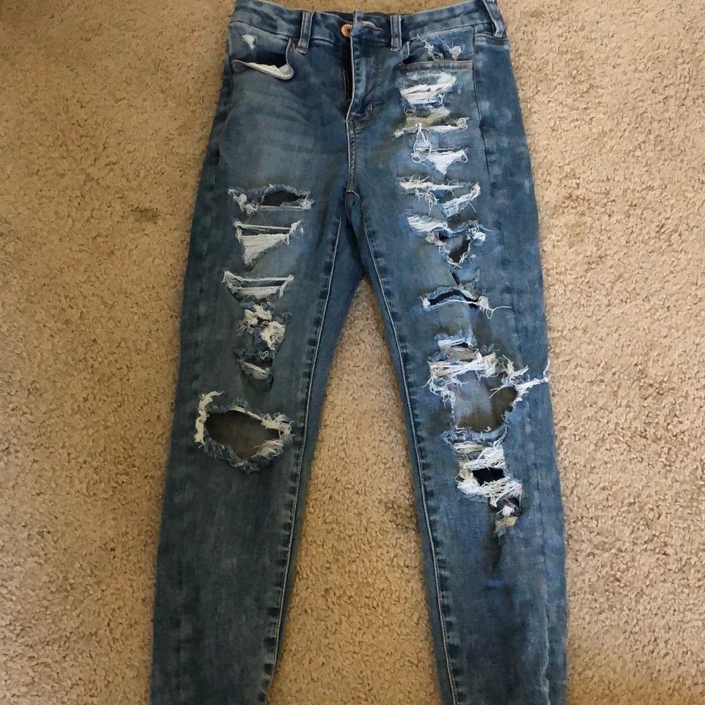 American Eagle jeans.